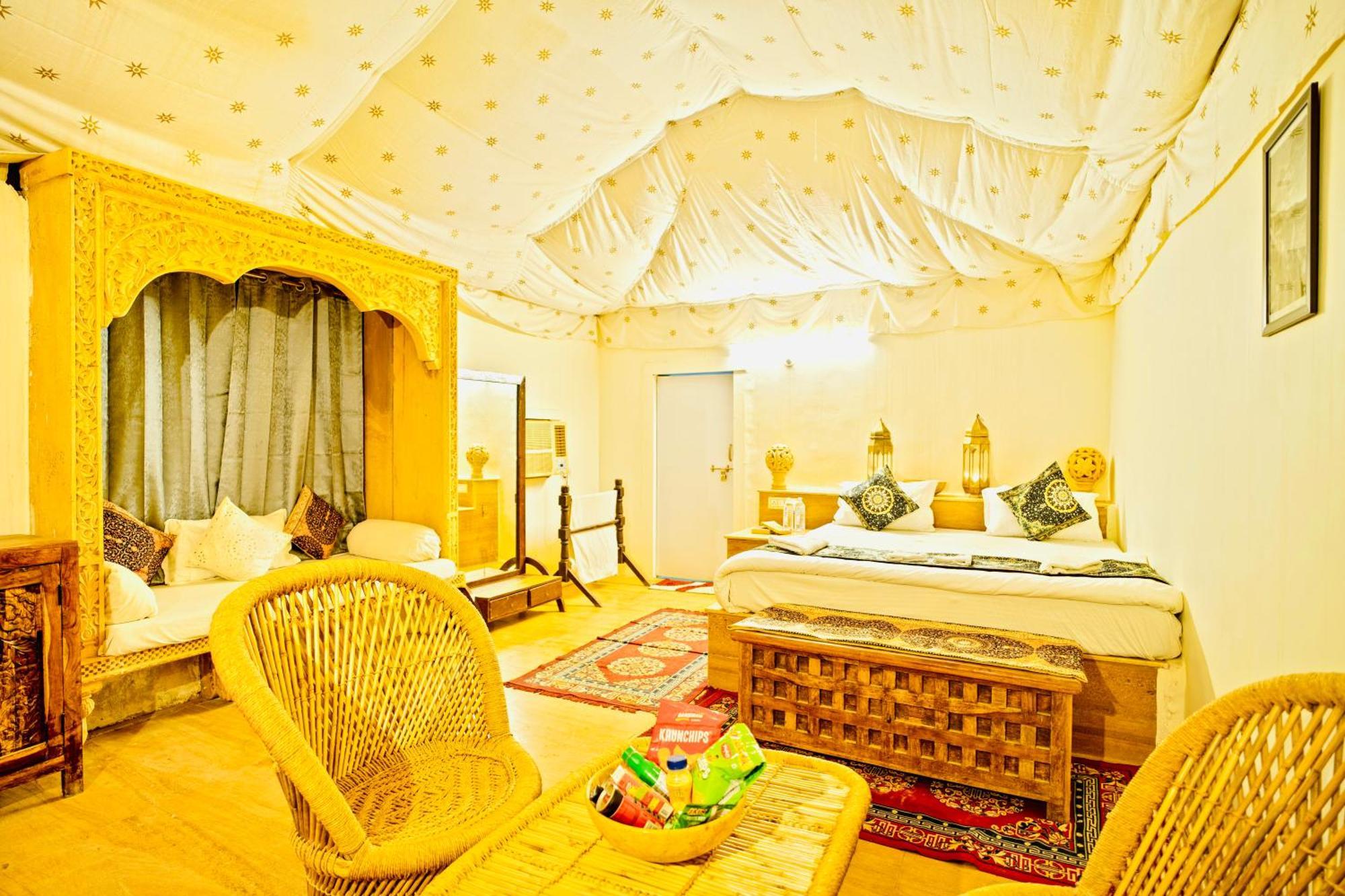 Jaisalmer Sand Dunes Luxury Camp And Resort Екстер'єр фото