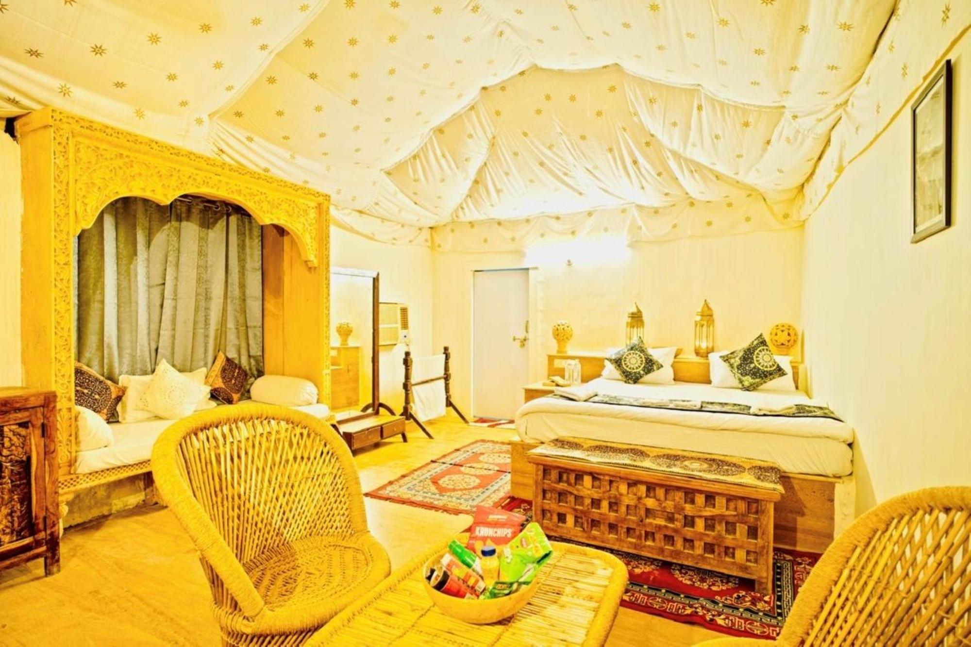 Jaisalmer Sand Dunes Luxury Camp And Resort Екстер'єр фото